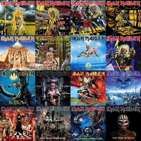 iron maiden albums by year
